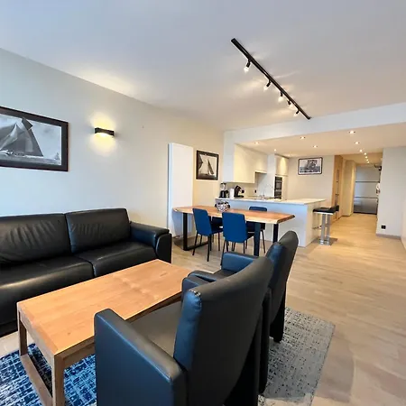 Apartment Luxurious 2-bedroom With Sauna Front Sea View T95 Ostende